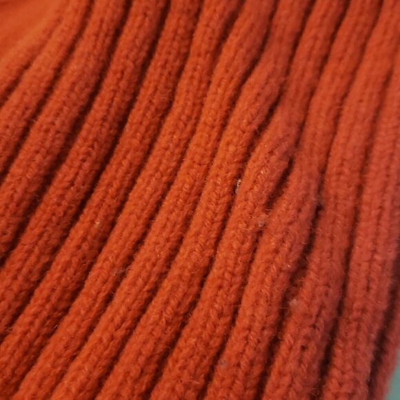 ROOTS Winter Edition Red Sweater Women's Small 100% Lambs wool Red snowfla - Picture 6 of 11
